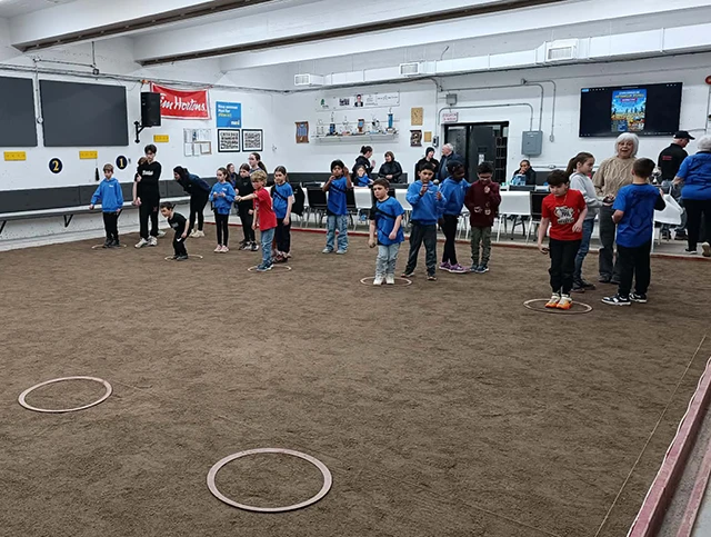 Participants au Challenge de pétanque jeunes 2026